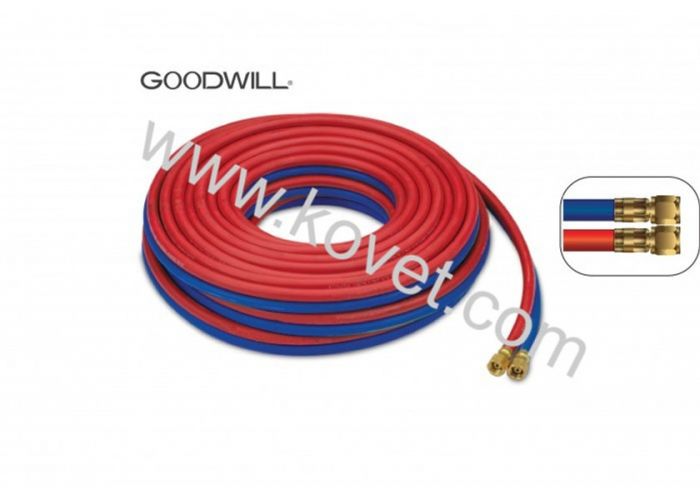PVC GOODWILL Twin Line Welding Hose w/fitting set